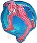 Spiderman Saves the Day 16" Square Pillow