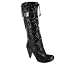 Lorene Black Patent Sz 5