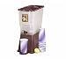 Tablecraft Brown 3 Gal. Slimline Beverage Dispenser With Fast Flow Faucet