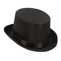 Herren-Satin-Zylinder, schwarz mit Hutband, KW 59