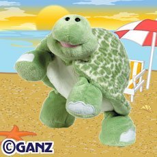 Webkinz Spotted Turtle + Webkinz Bookmark - New with Sealed Tag and Unused Codes