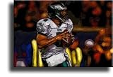 Completely Handpainted American Football Sport Painting, Custom Order FL4037, Oil on Canvas, with Option to Paint Jerry, Brett & Co. from Any Other Favorite Photograph or Picture, Unframed, Size 20" x 30" inch