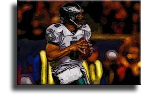 Completely Handpainted American Football Sport Painting, Custom Order FL4037, Oil on Canvas, with Option to Paint Jerry, Brett & Co. from Any Other Favorite Photograph or Picture, Unframed, Size 20
