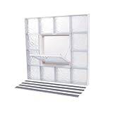 UPC 752494000065 product image for NailUp2 Ice Pattern Glass Block Window | upcitemdb.com