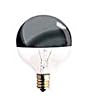 Bulbrite 712312 - 25G16HM - 25 Watt G16 Half-Chrome Globe Light Bulb