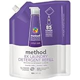 Method 8X Concentrated Laundry Detergent, Lavender Cedar, 85 Loads