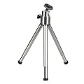 Hama Mini-Stativ mit Kugelneiger, Silber