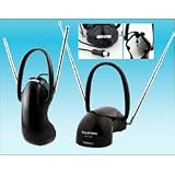 Lloytron Amplified Indoor TV Antenna - WHITE