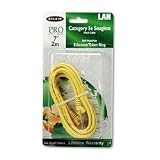 CAT 5E, 10/100Base T Patch Cables, 7 ft., Snagless, Yellow (BLKA3L79107YLWS)