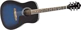 SGT120TBS SAGE SERIES Acoustic Guitar, Trans Blue Sunburst