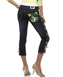 Baby Phat - Baby Phat Lace-Up Cropped Jean