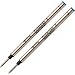 Rotring Roller Ball Refill Bold Point 2-Pack Black