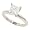 1.50cttw Princess Diamond Solitaire Rg Egl GH/Si1-Si2
