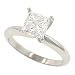 1.53ct Princess Cut Diamond Solitaire Ring Egl G-H/VS2