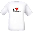 I LOVE PROVIDENCE - City-series - White T-shirt