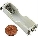 4 Interlocking Plastic AA Battery Holders