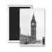 Big Ben and Westminister Bridge circa 1930 - 3x2 inch Fridge Magnet - large magnetic button - Magnet