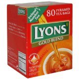 Cheap Deals on Lyons Gold Blend Tea. 3 Pack X 80 Bags by Lyons