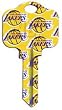 Los Angeles Lakers Schlage SC1 House Key