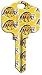 Los Angeles Lakers Schlage SC1 House Key