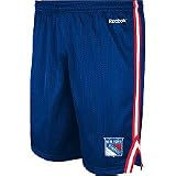 Reebok New York Rangers Youth Mesh Shorts Large