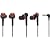 audio-technica インナーイヤーヘッドホン ブラックレッド ATH-CKS77 BRD