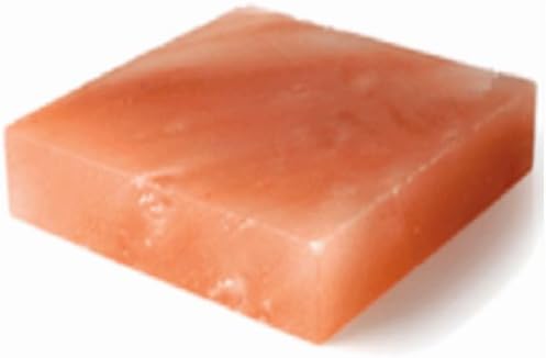 8X8X2" Authentic 100% Genuine & Imported Himalayan Crystal Salt Block/Brick/Slab/Rock/Tile/Plate