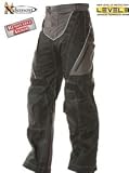 Xelement Advanced Level-3 Black Tri-Tex? Fabric Motorcycle Pants Sz 34