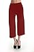 Noble U Women's Palazzo Capri Gaucho Pants