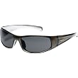 Suncloud Optics Rachet Injected Frames Polarized Sports Sunglasses w/ Free B&F Heart Sticker - Granite/Gray