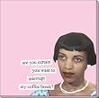 are you certain you want to interrupt my coffee break? Sticky Notes by anne taintor