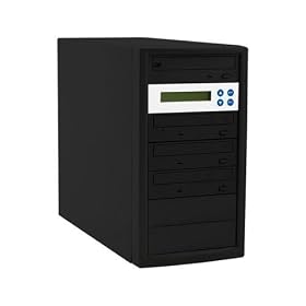 DVD Duplicator (Economic Line) built-in Sony / NEC 20X Burner/1 to 3, Black Casing