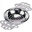English Tea Strainer, Chrome