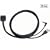 Kenwood KCA-iP200 - iPod data cable - Apple Dock connector (M) - 4 pin USB Type A, mini-phone stereo 3.5 mm (M)