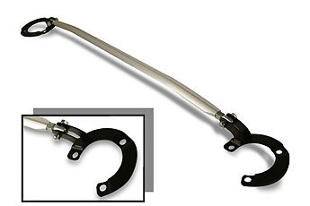 Polish Aluminum Front Strut Bar - BMW E46 320 325 330 1999-2003