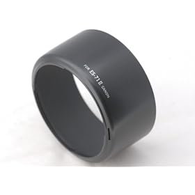 HeavyStar Dedicated Lens Hood for Canon EF 50mm F1.4 Lens as Canon ES-71 II