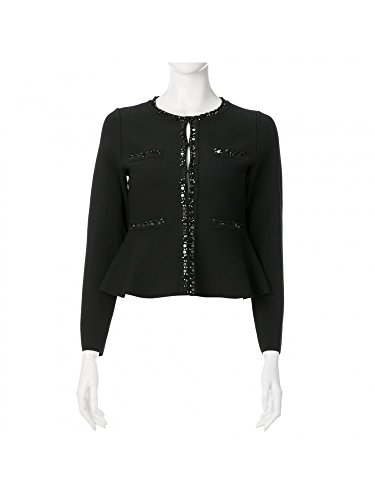 (トゥー ビー シック) TO BE CHIC ペプラムビジューニットジャケット W5F01303__