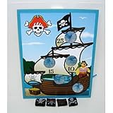 Pirate Ship Bean Bag Toss Game