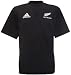 ADIDAS All Blacks Replica Junior Rugby Short Sleeve Shirt (619055), 30/32