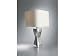 Nambe Virgo Table Lamp, 17-Inch High, Metal Alloy Mirror Polish