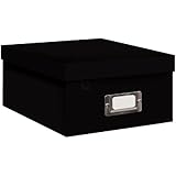 Pioneer Photo Albums B-1BLK Photo Storage Box, Black