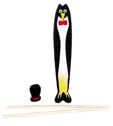 Pair of Chopsticks w/ Penguin Carrying Case - 12 Pairs
