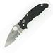 Spyderco Manix 2 G-10 Combination Edge Knife, Black