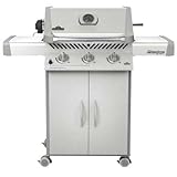 Napoleon P308RBPSS-7 Prestige Propane Grill with Rear Burner