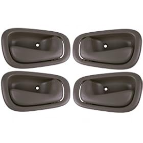 1998-2003 Toyota Corolla Interior Handles - Set of 4 Gray