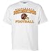 Reebok Washington Redskins White Short Sleeve Stacked Helmet T-Shirt - XL