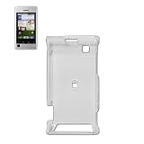 New Fashionable Perfect Fit Crystal Clear Transparent Snap-On Hard Protector Skin Cover Cell Phone Case for Motorola DEVOUR A555 Verizon - CLEAR
