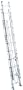 Werner D1324-2 250-Pound Duty Rating Aluminum Flat D-Rung Extension Ladder, 24-Foot
