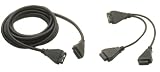  : CH 18In Gameport Extension Y-Splitter Cable For Joysticks