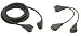 Electronics : CH 18In Gameport Extension Y-Splitter Cable For Joysticks